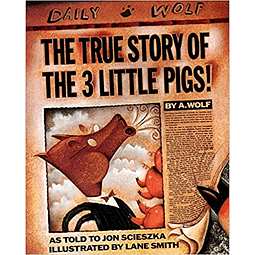 The True Story Of The 3 Little Pigs Paperback