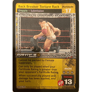 Back Breaker Torture Rack (FOIL)