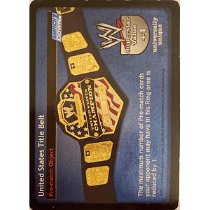 United States Title Belt