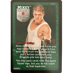 Mikey Superstar Card