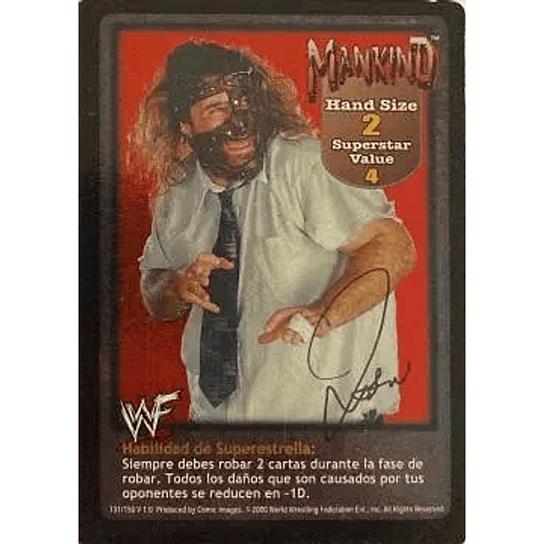 Mankind Superstar Card - ESPAÑOL