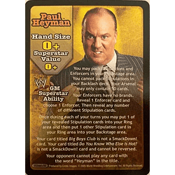 Paul Heyman Superstar Card - SS3