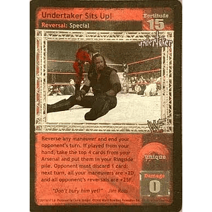 Undertaker Sits Up!