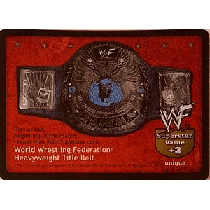 World Wrestling Federation Heavyweight Title Belt (1.0)