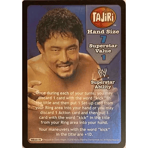 Tajiri Superstar Card - SS3