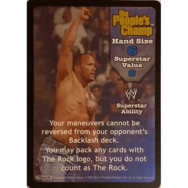 The People's Champ Superstar Card - SS3 1