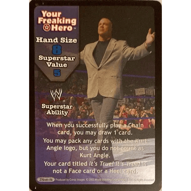 Your Freaking Hero Superstar Card - SS3 2