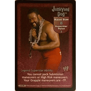 Junkyard Dog Superstar Card
