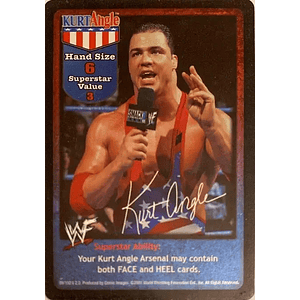 Kurt Angle Superstar Card