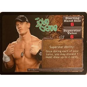 Revolution John Cena Superstar Card