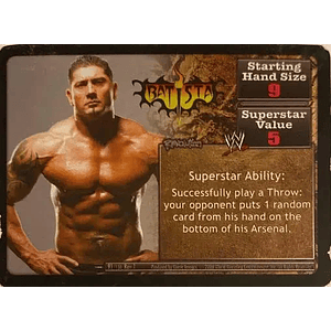 Revolution Batista Superstar Card