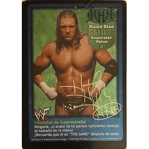 Triple H Superstar Card - ESPAÑOL