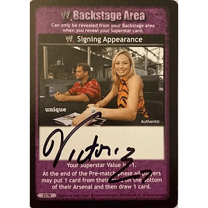 WWE Signing Appearance - Victoria