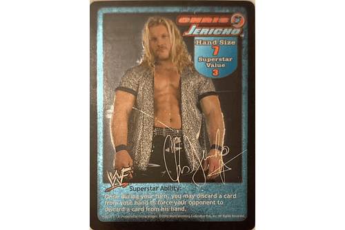 Chris Jericho Superstar Card