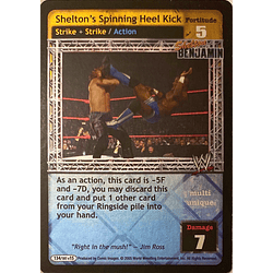 Shelton's Spinning Heel Kick