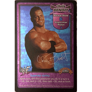 Chris Benoit Superstar Card - SS1