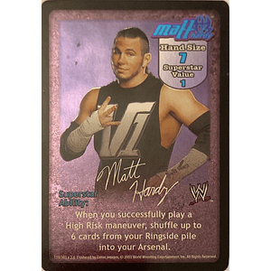 Matt Hardy Superstar Card - SS2