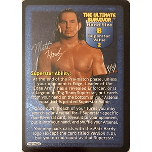 The Ultimate Survivor Superstar Card