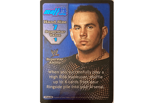 Matt Hardy Superstar Card - SS3