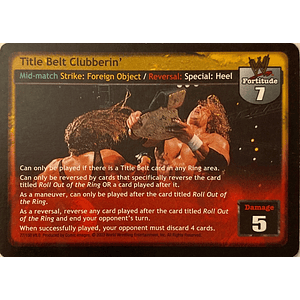 Title Belt Clubberin'