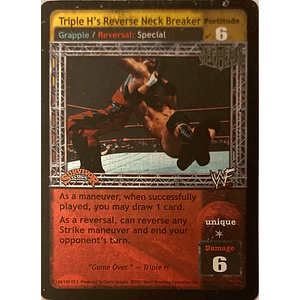 Triple H's Reverse Neck Breaker - SS1