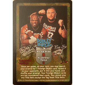 Dudley Boyz Superstar Card - SS2