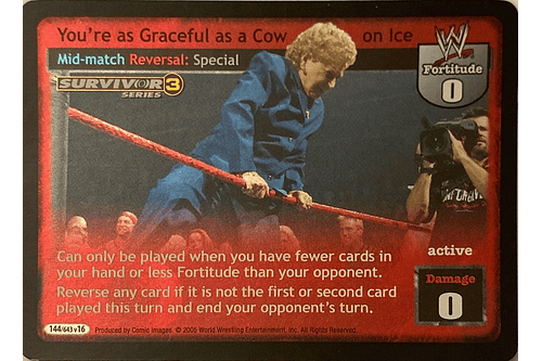 You're as Graceful as a Cow on Ice (FOIL) - SS3