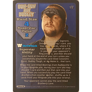 Buh-Buh Ray Dudley Superstar Card (TB) - SS3
