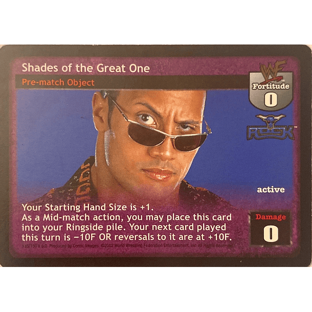 Shades of the Great One