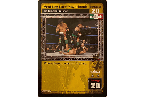 Mexi-Leg-Lace Powerbomb