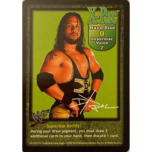 X-Pac Superstar Card
