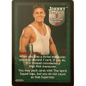 Johnny Superstar Card