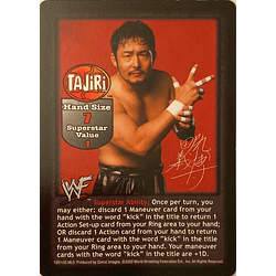 Tajiri Superstar Card