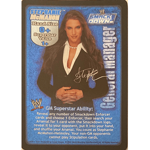SmackDown! GM Stephanie McMahon Superstar Card