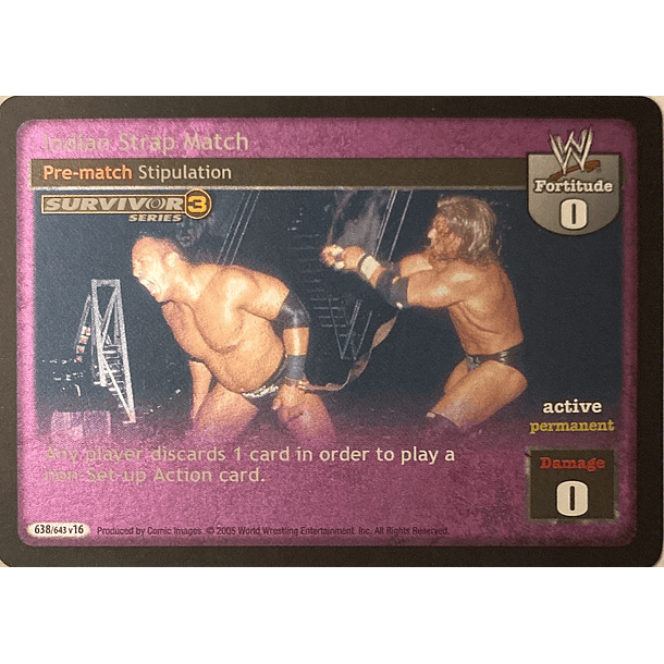 Indian Strap Match (FOIL) - SS3