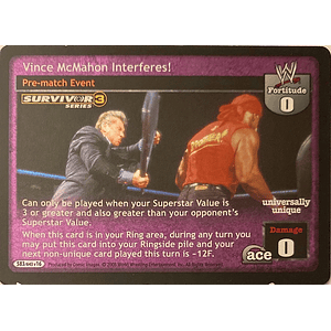 Vince McMahon Interferes! - SS3
