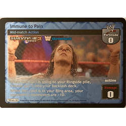 Immune to Pain (TB) (FOIL) - SS3