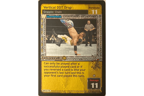 Vertical DDT Drop (TB) (FOIL) - SS3