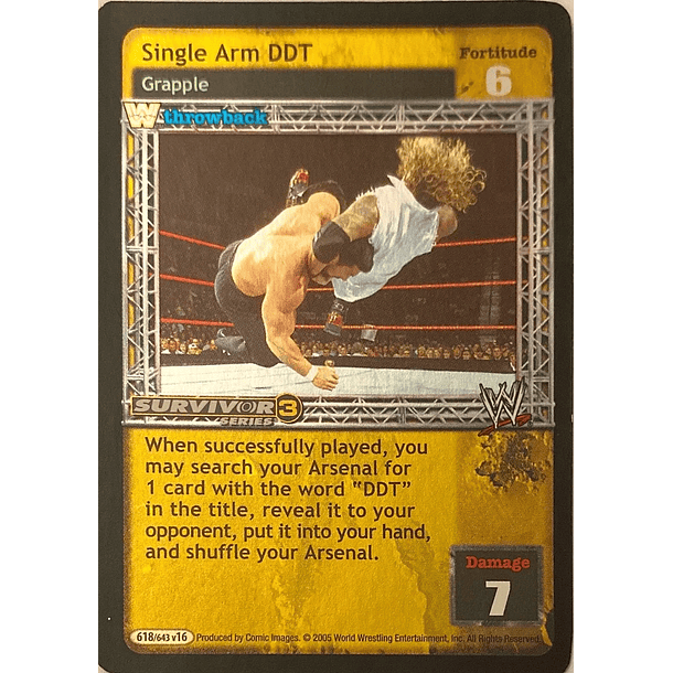 Single Arm DDT (TB) (FOIL) - SS3