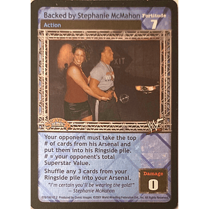 Backed by Stephanie McMahon (FOIL) - SS1
