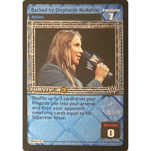 Backed by Stephanie McMahon (FOIL) - SS3