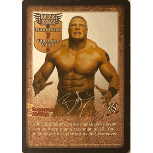 Brock Lesnar Superstar Card