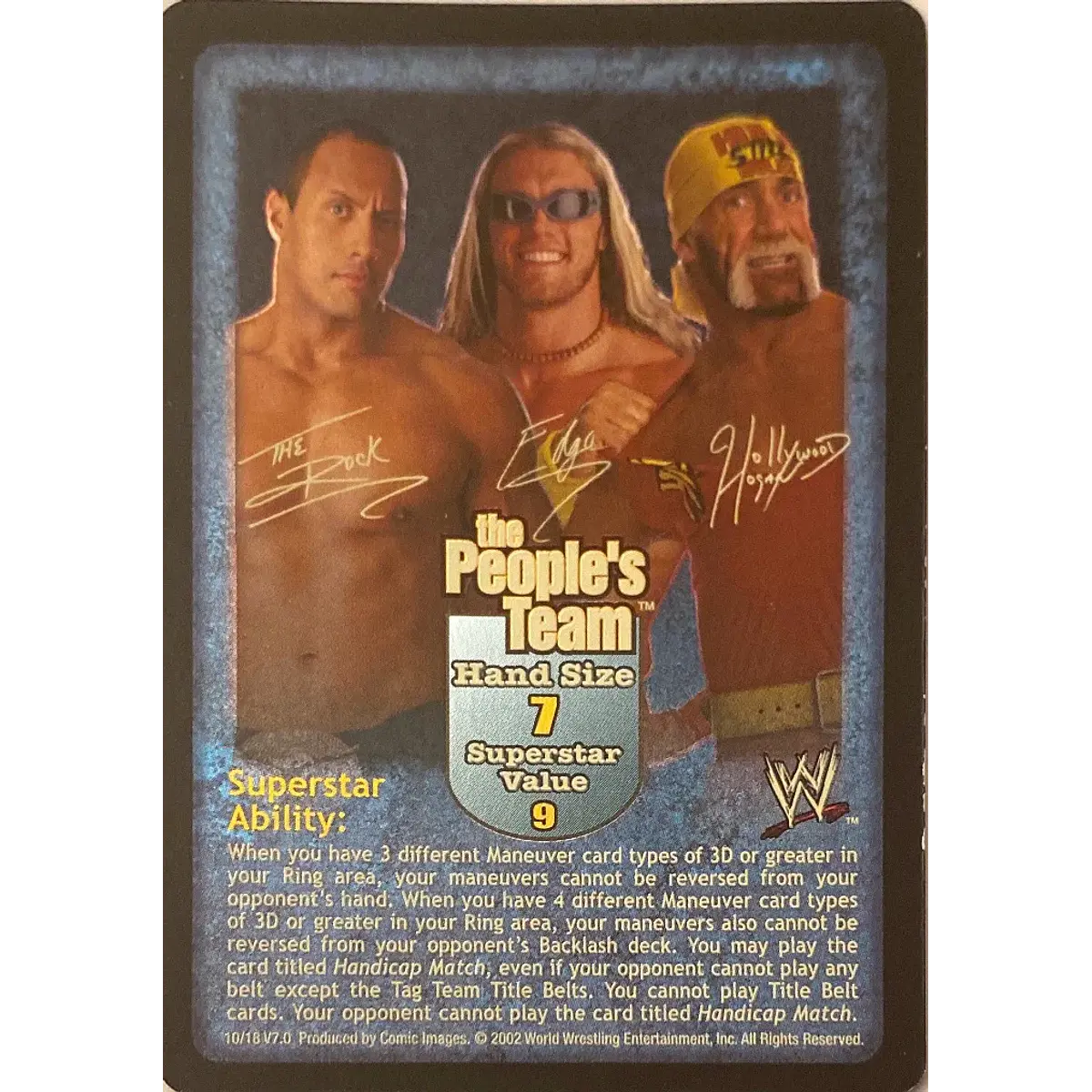 The People's Team Superstar Card Ready 2 Fight