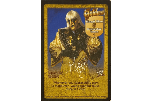 Goldust Superstar Card