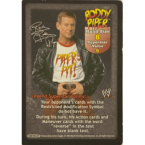 Roddy Piper Superstar Card