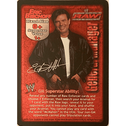 RAW GM Eric Bischoff Superstar Card