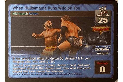 When Hulkamania Runs Wild on You!