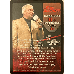 RAW GM Eric Bischoff Superstar Card - SS3