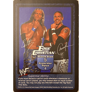 Edge and Christian Superstar Card (PROMO)