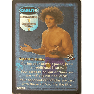 Carlito Superstar Card